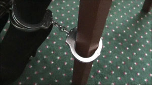 cuffkeybondage.com - Lexymae Handcuffed and Gagged thumbnail
